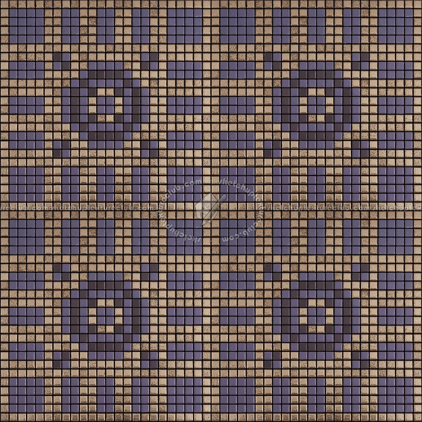 Textures   -   ARCHITECTURE   -   TILES INTERIOR   -   Mosaico   -   Classic format   -   Patterned  - Mosaico patterned tiles texture seamless 15059 (seamless)