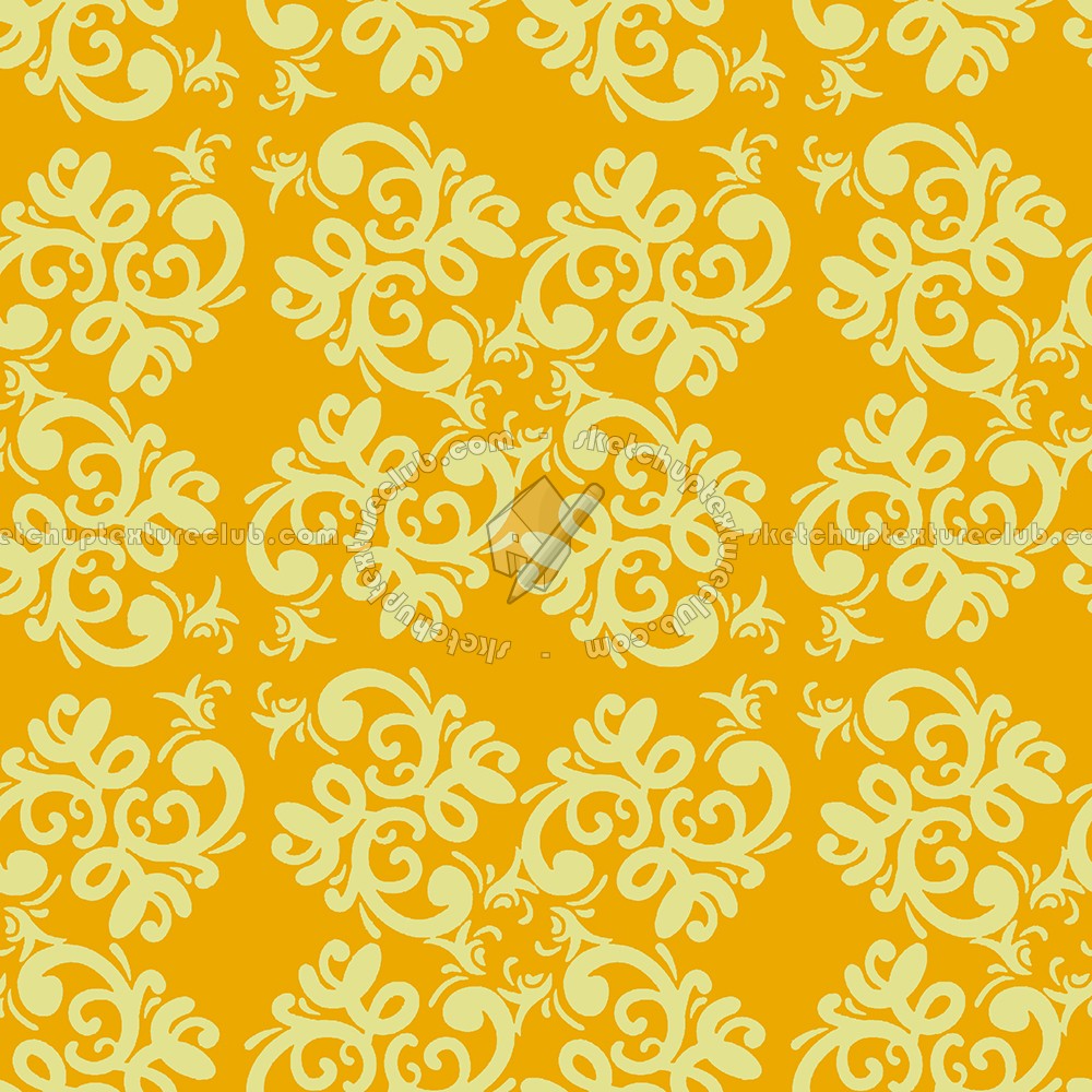 Textures   -   MATERIALS   -   WALLPAPER   -   various patterns  - Ornate wallpaper texture seamless 12154 (seamless)