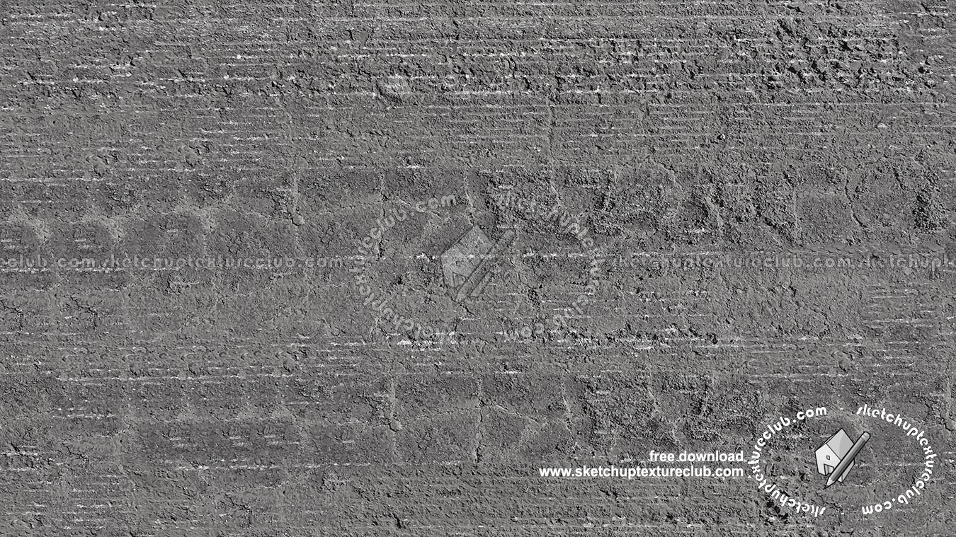 Textures   -   ARCHITECTURE   -   ROADS   -   Asphalt damaged  - Scraped asphalt for road surface resurfacing texture seamless 18352 (seamless)