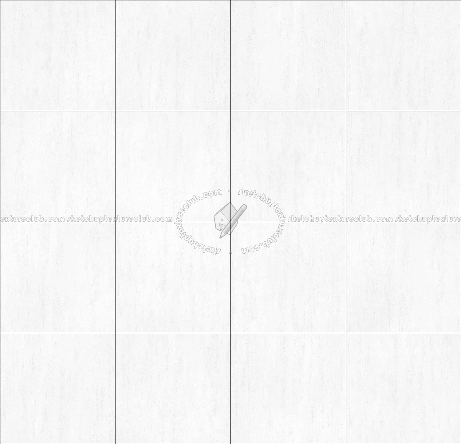 Textures   -   ARCHITECTURE   -   TILES INTERIOR   -   Marble tiles   -   Travertine  - Travertine floor tile cm 120x120 texture seamless 14693 - Bump