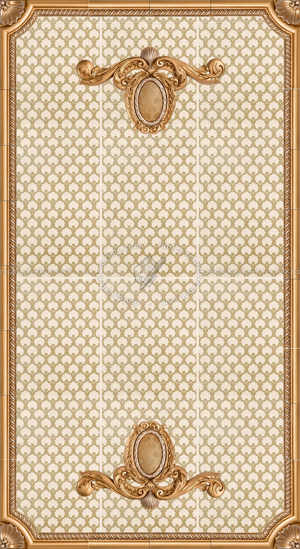 Textures   -   ARCHITECTURE   -   TILES INTERIOR   -   Coordinated themes  - Luxury tiles paneling coordinetd colors texture seamless 13928 (seamless)