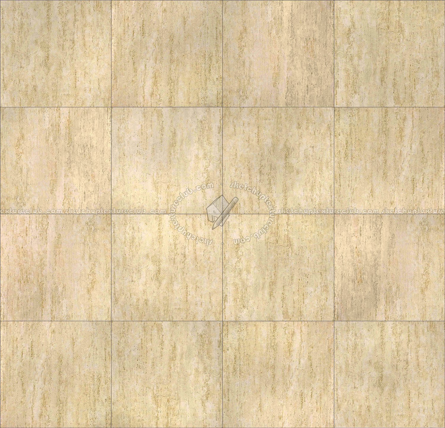 Textures   -   ARCHITECTURE   -   TILES INTERIOR   -   Marble tiles   -   Travertine  - Travertine floor tile cm 120x120 texture seamless 14694 (seamless)