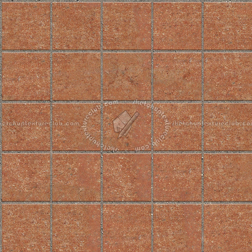 Textures   -   ARCHITECTURE   -   PAVING OUTDOOR   -   Terracotta   -   Blocks regular  - Cotto paving outdoor regular blocks texture seamless 06673 (seamless)
