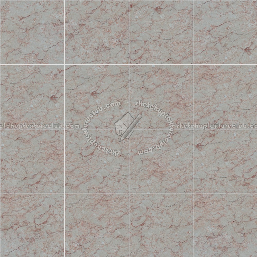 Textures   -   ARCHITECTURE   -   TILES INTERIOR   -   Marble tiles   -   Pink  - Tea rose turkish floor marble tile texture seamless 14539 (seamless)