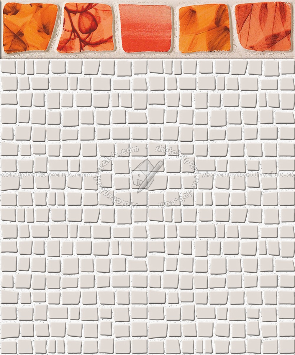 Textures   -   ARCHITECTURE   -   TILES INTERIOR   -   Mosaico   -   Mixed format  - Mosaico floreal series tiles texture seamless 15571 (seamless)