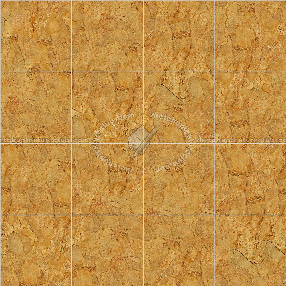 Textures   -   ARCHITECTURE   -   TILES INTERIOR   -   Marble tiles   -   Yellow  - Fantasy gold marble floor tile texture seamless 14931 (seamless)