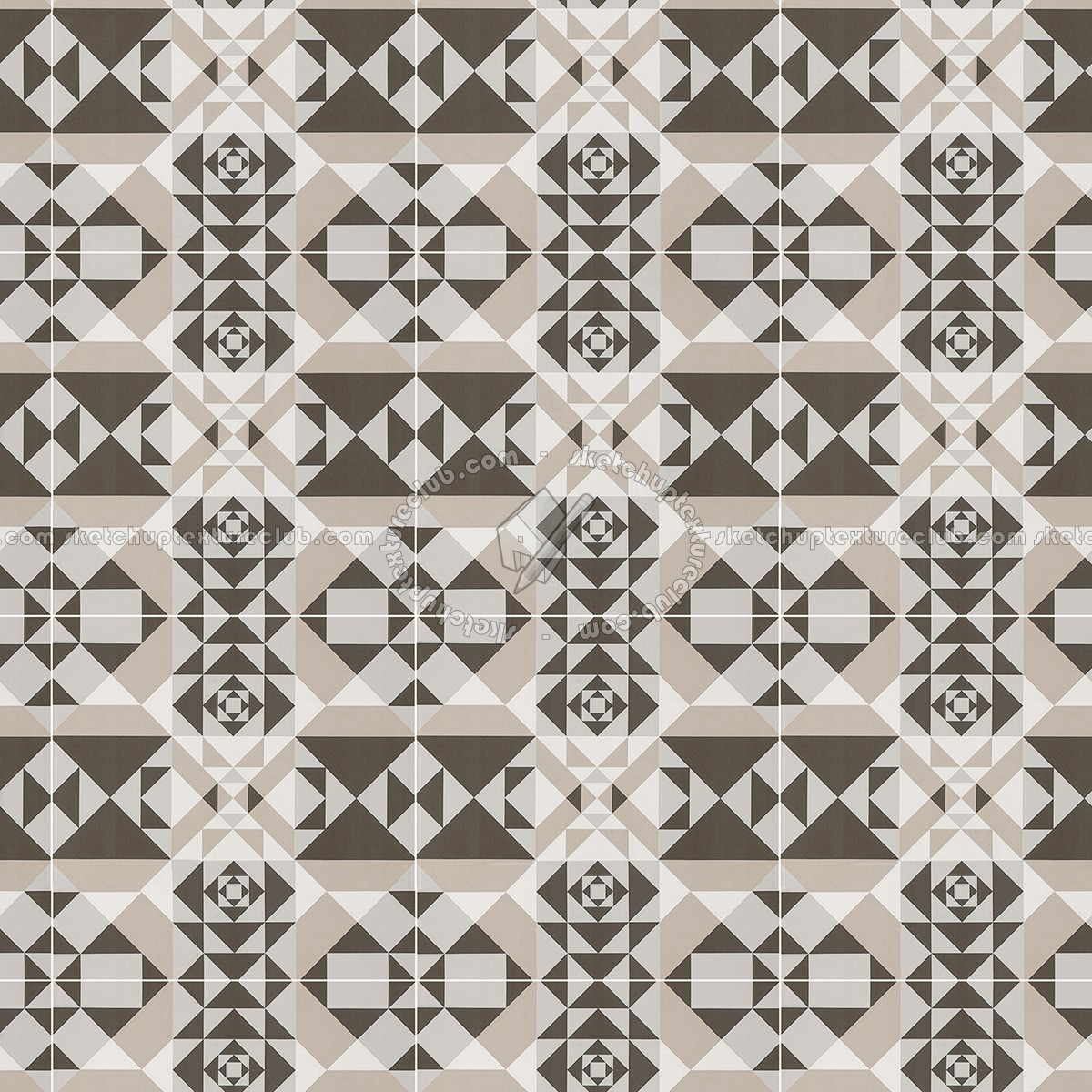 Textures   -   ARCHITECTURE   -   TILES INTERIOR   -   Ornate tiles   -   Patchwork  - Patchwork tile texture seamless 16625 (seamless)