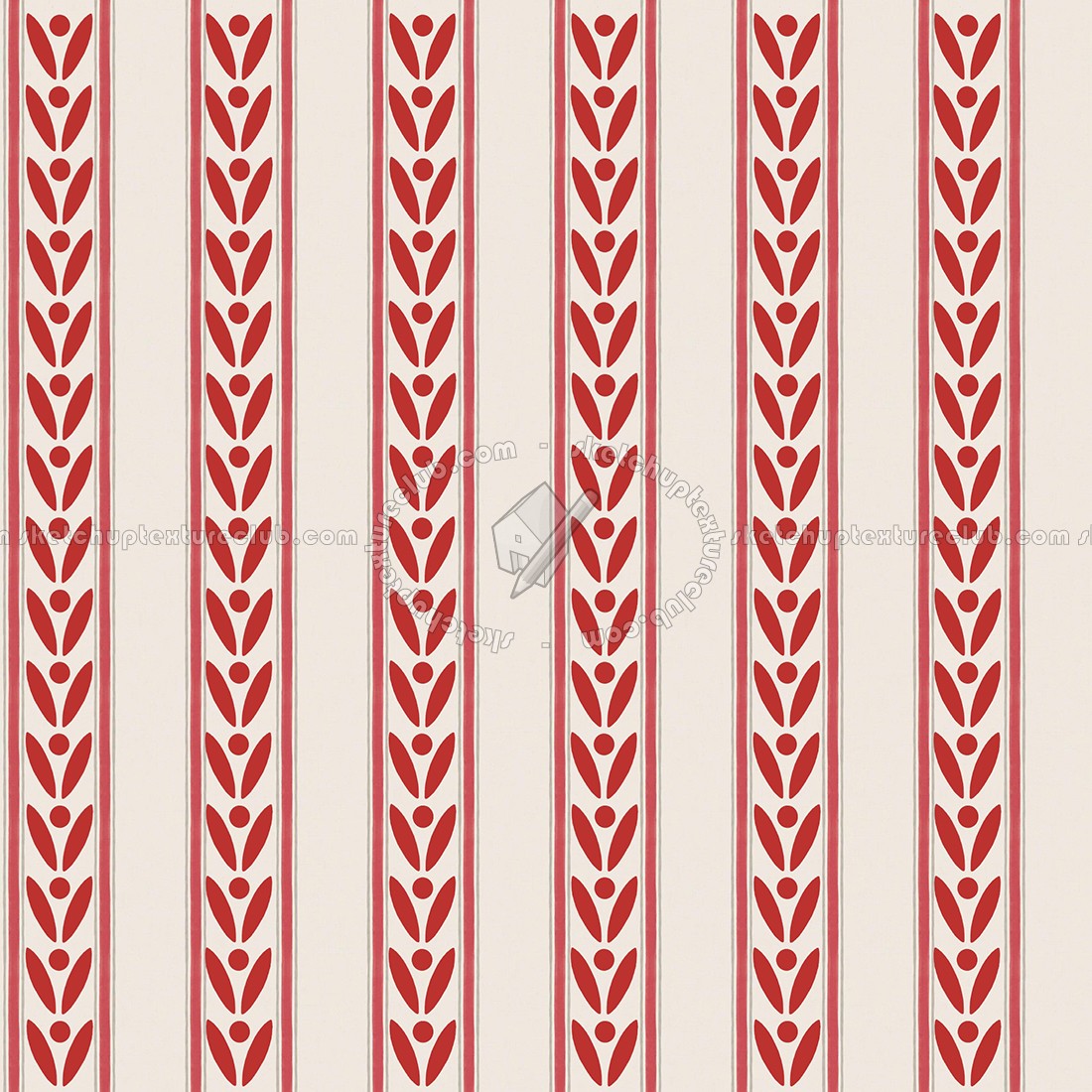 Textures   -   MATERIALS   -   WALLPAPER   -   Striped   -   Red  - Red vintage striped wallpaper texture seamless 11912 (seamless)
