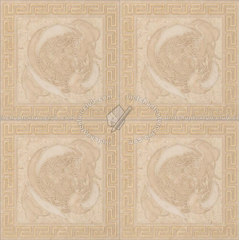 Textures   -   ARCHITECTURE   -   TILES INTERIOR   -   Ornate tiles   -   Ancient Rome  - Ancient rome floor tile texture seamless 16403 (seamless)