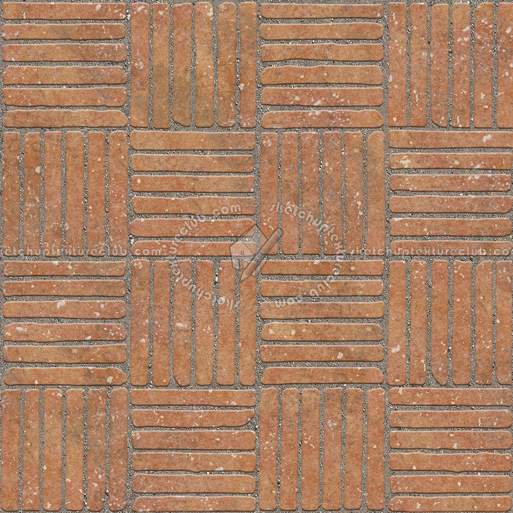 Textures   -   ARCHITECTURE   -   PAVING OUTDOOR   -   Terracotta   -   Blocks regular  - Cotto paving outdoor regular blocks texture seamless 06677 (seamless)