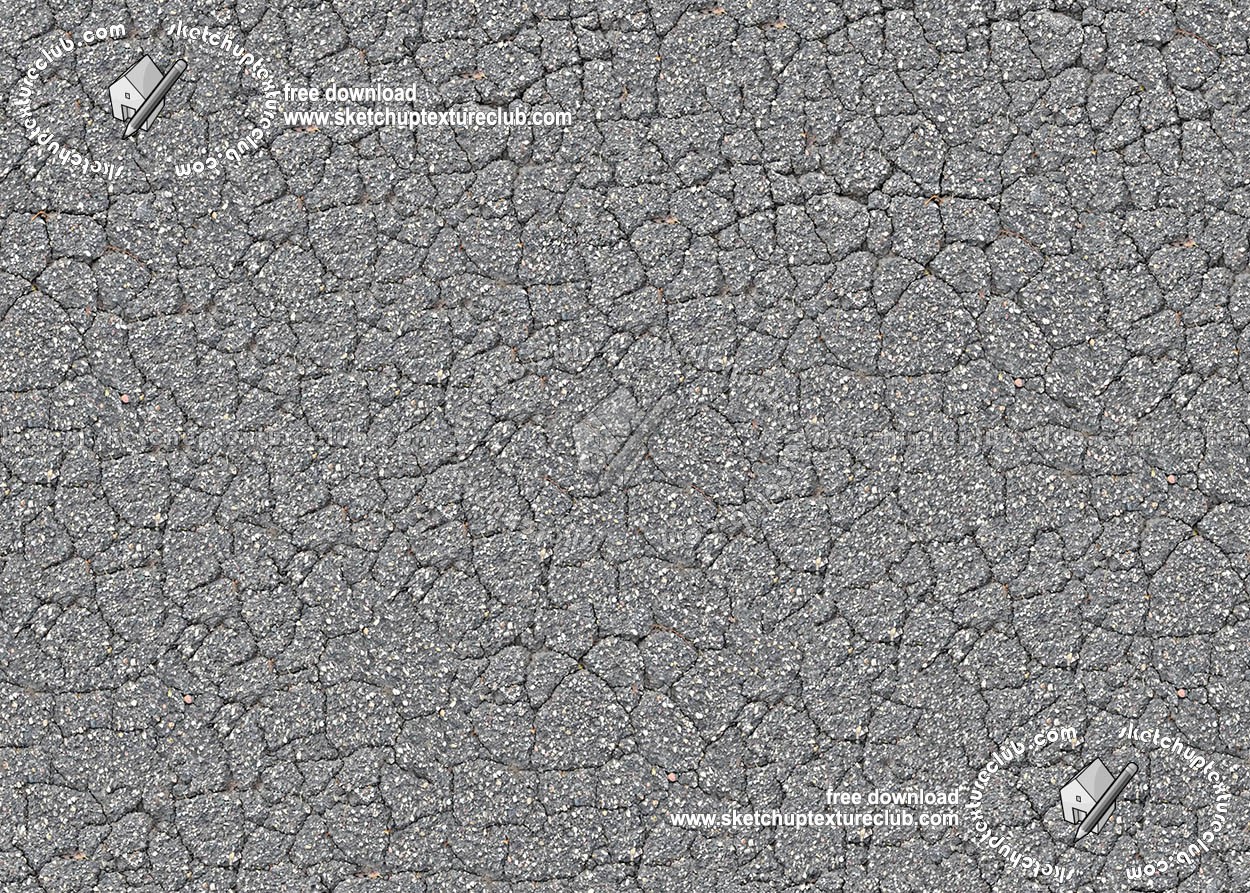 Textures   -   ARCHITECTURE   -   ROADS   -   Asphalt damaged  - Damaged asphalt texture seamless 18735 (seamless)