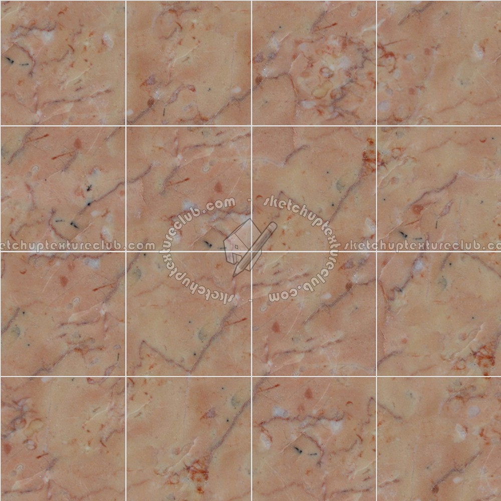 Textures   -   ARCHITECTURE   -   TILES INTERIOR   -   Marble tiles   -   Pink  - Valencia rose floor marble tile texture seamless 14543 (seamless)