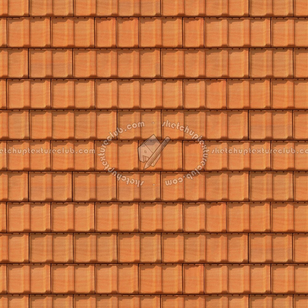 Textures   -   ARCHITECTURE   -   ROOFINGS   -   Clay roofs  - Clay roofing residence texture seamless 03380 (seamless)
