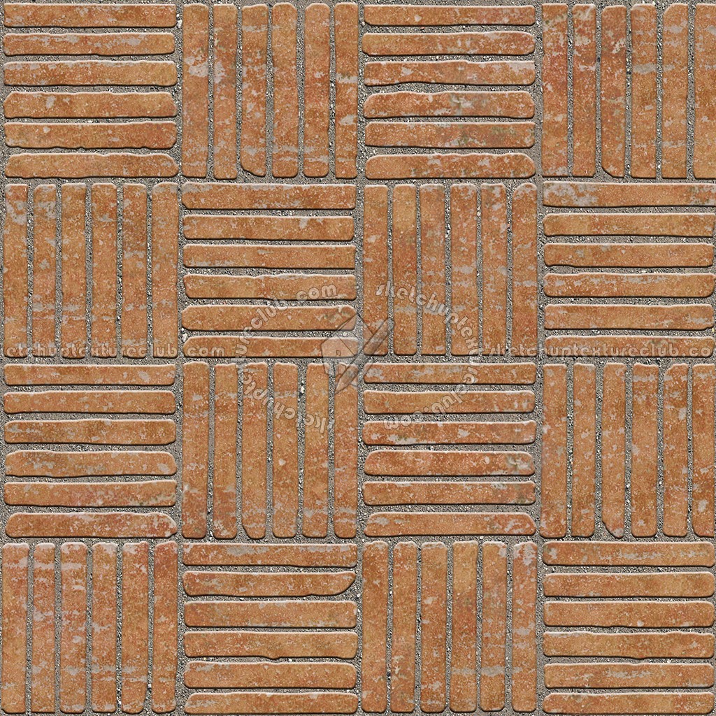 Textures   -   ARCHITECTURE   -   PAVING OUTDOOR   -   Terracotta   -   Blocks regular  - Cotto paving outdoor regular blocks texture seamless 06680 (seamless)