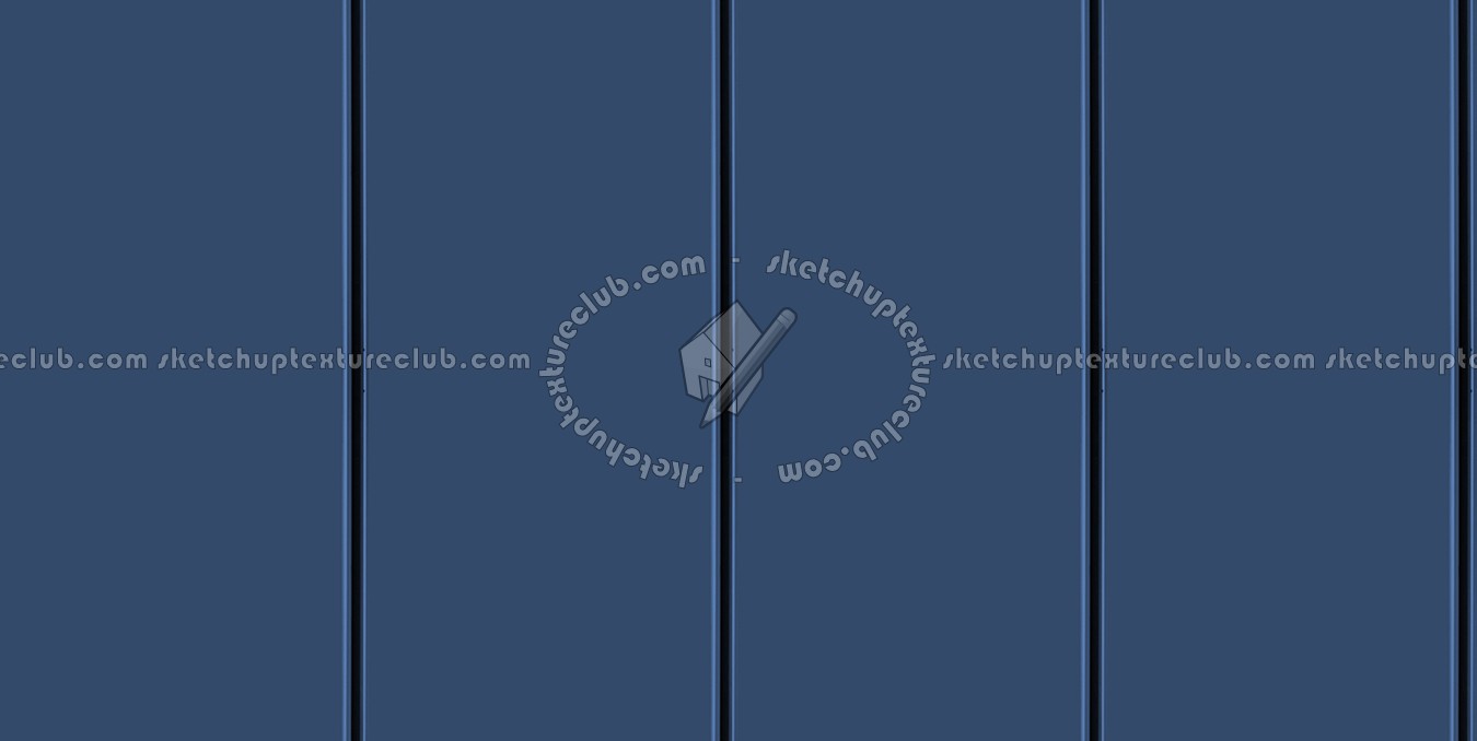 Textures   -   MATERIALS   -   METALS   -   Facades claddings  - Blue metal facade cladding texture seamless 10142 (seamless)