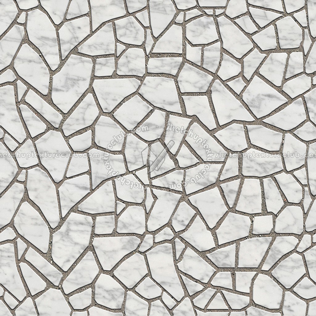 Textures   -   ARCHITECTURE   -   PAVING OUTDOOR   -   Flagstone  - Carrara marble paving flagstone texture seamless 05908 (seamless)