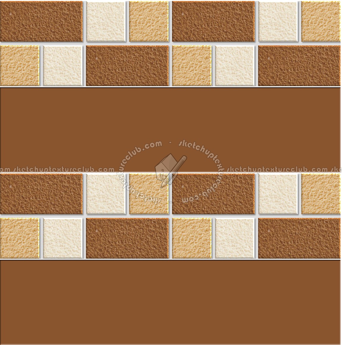 Textures   -   ARCHITECTURE   -   TILES INTERIOR   -   Mosaico   -   Mixed format  - Mosaico mixed size tiles texture seamless 15578 (seamless)