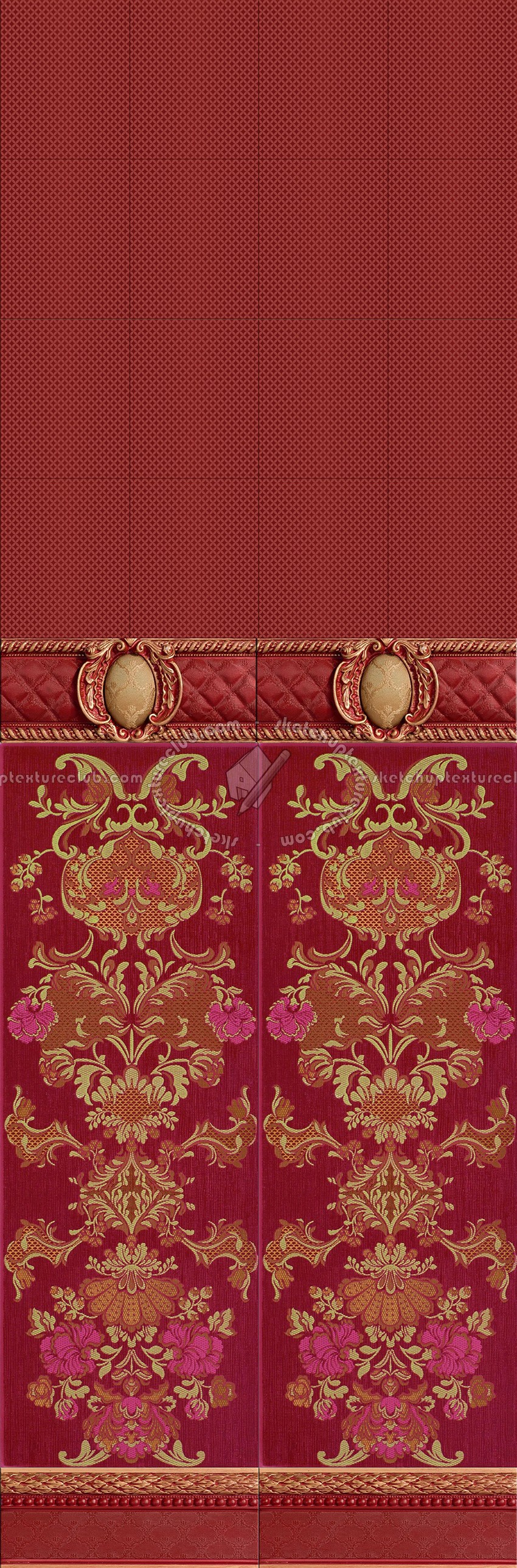 Textures   -   ARCHITECTURE   -   TILES INTERIOR   -   Coordinated themes  - Luxury tiles wall paneling coordinetd colors texture seamless 13938 (seamless)