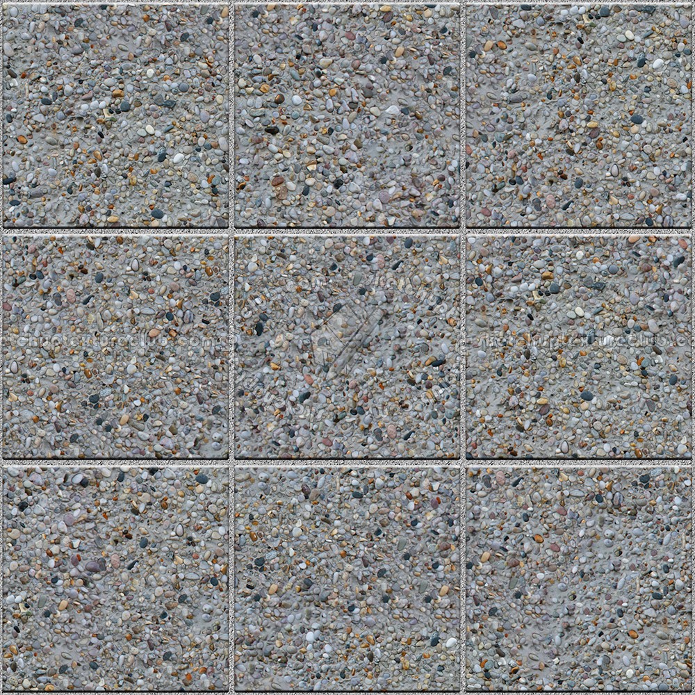 Textures   -   ARCHITECTURE   -   PAVING OUTDOOR   -   Washed gravel  - Washed gravel paving outdoor texture seamless 17893 (seamless)