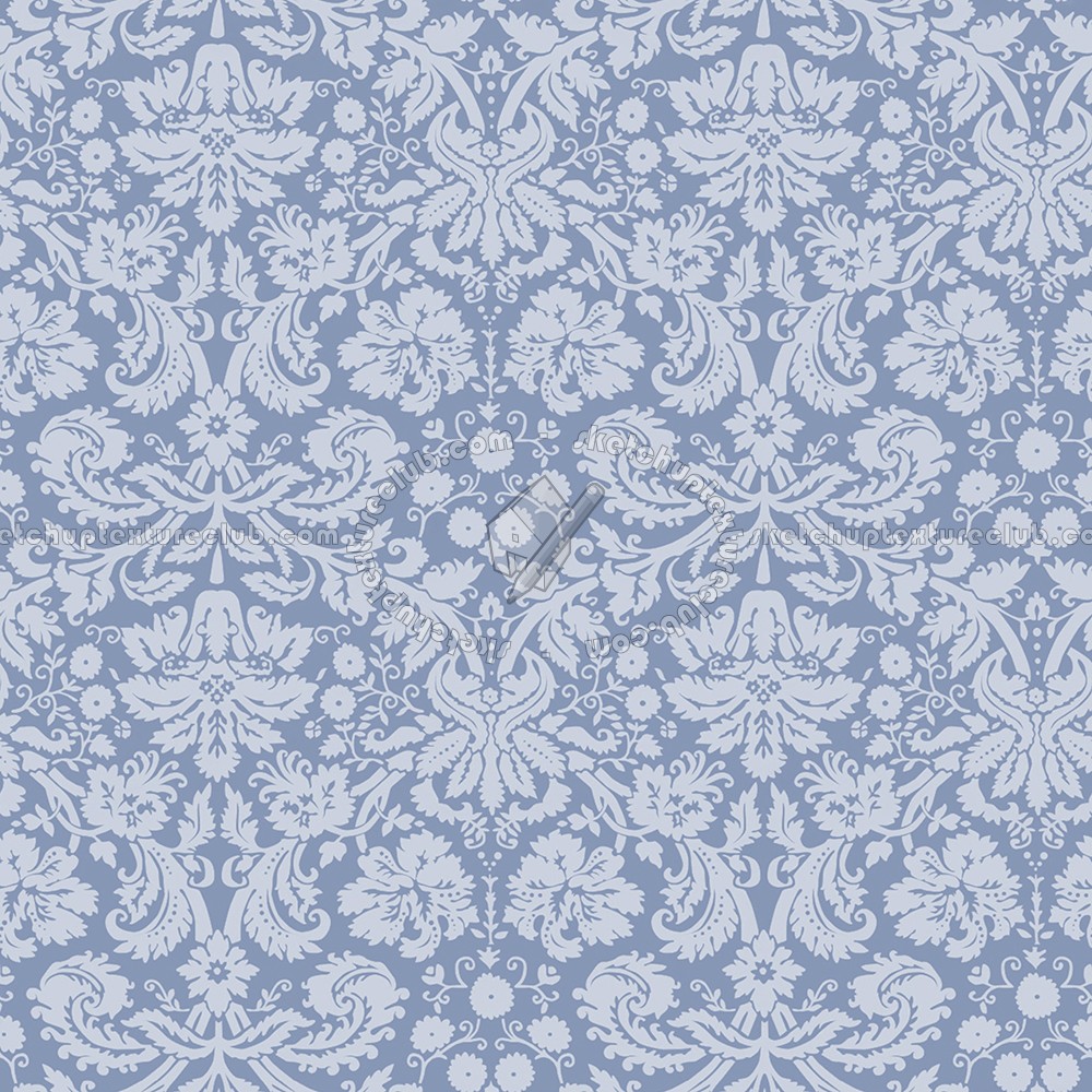 Textures   -   MATERIALS   -   WALLPAPER   -   Damask  - Damask wallpaper texture seamless 10943 (seamless)