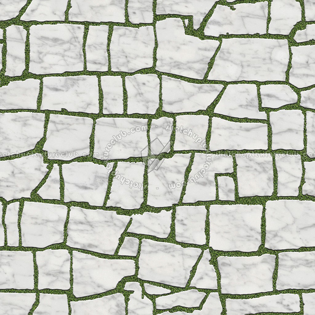 Textures   -   ARCHITECTURE   -   PAVING OUTDOOR   -   Flagstone  - Carrara marble paving flagstone texture seamless 05913 (seamless)