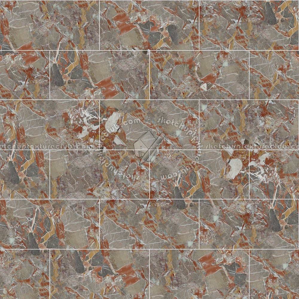 Textures   -   ARCHITECTURE   -   TILES INTERIOR   -   Marble tiles   -   Red  - Macchiavecchia red marble floor tile texture seamless 14632 (seamless)