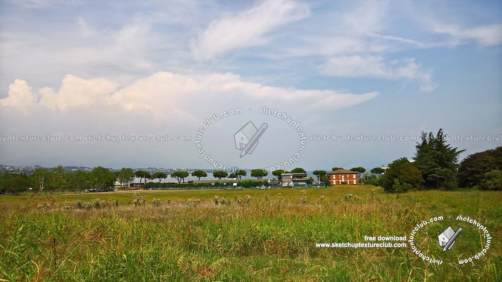 Textures   -   BACKGROUNDS & LANDSCAPES   -   NATURE   -   Countrysides & Hills  - Countrysides with lake background texture 17972