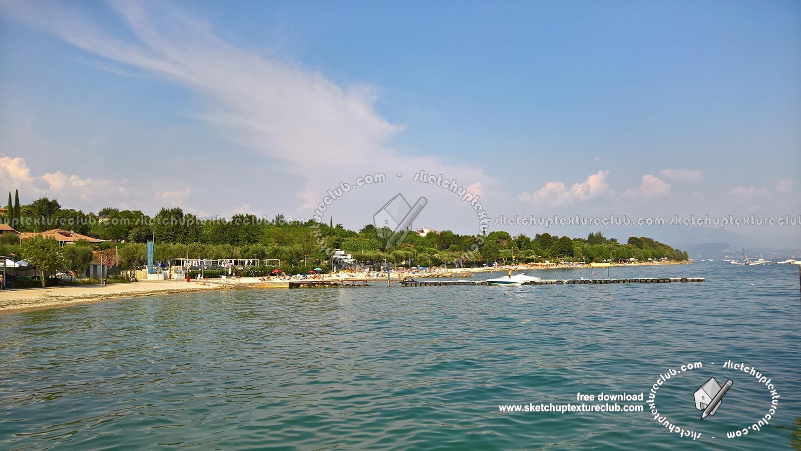 Textures   -   BACKGROUNDS &amp; LANDSCAPES   -   NATURE   -   Lakes  - Italy garda lake landascape 18321