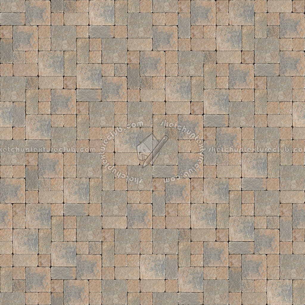 Textures   -   ARCHITECTURE   -   PAVING OUTDOOR   -   Pavers stone   -   Blocks mixed  - Pavers stone mixed size texture seamless 06140 (seamless)