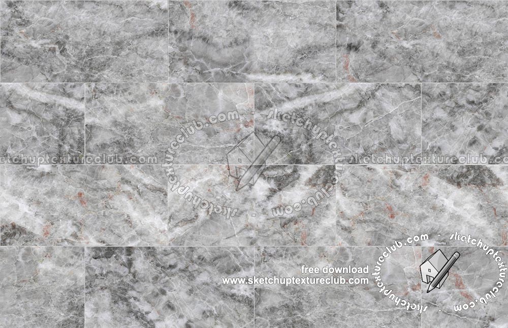 Textures   -   ARCHITECTURE   -   TILES INTERIOR   -   Marble tiles   -   Grey  - Peach blossom carnian gray marble floor texture seamless 19116 (seamless)