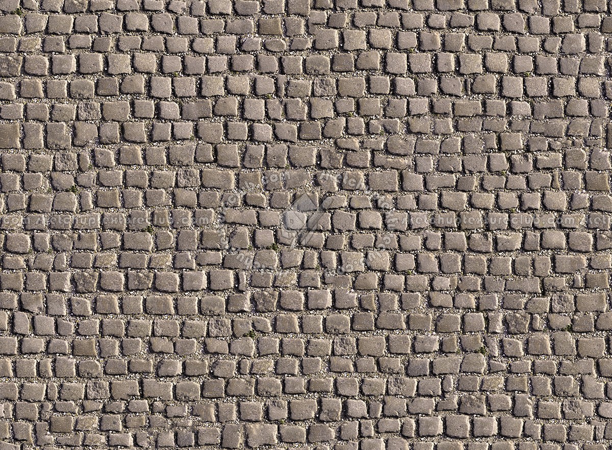 Textures   -   ARCHITECTURE   -   ROADS   -   Paving streets   -   Cobblestone  - Street paving cobblestone texture seamless 07386 (seamless)