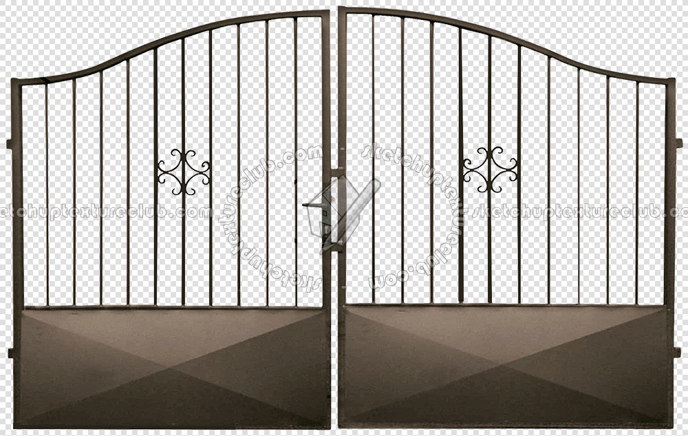 Textures   -   ARCHITECTURE   -   BUILDINGS   -   Gates  - Cut out bronze entrance gate texture 18620