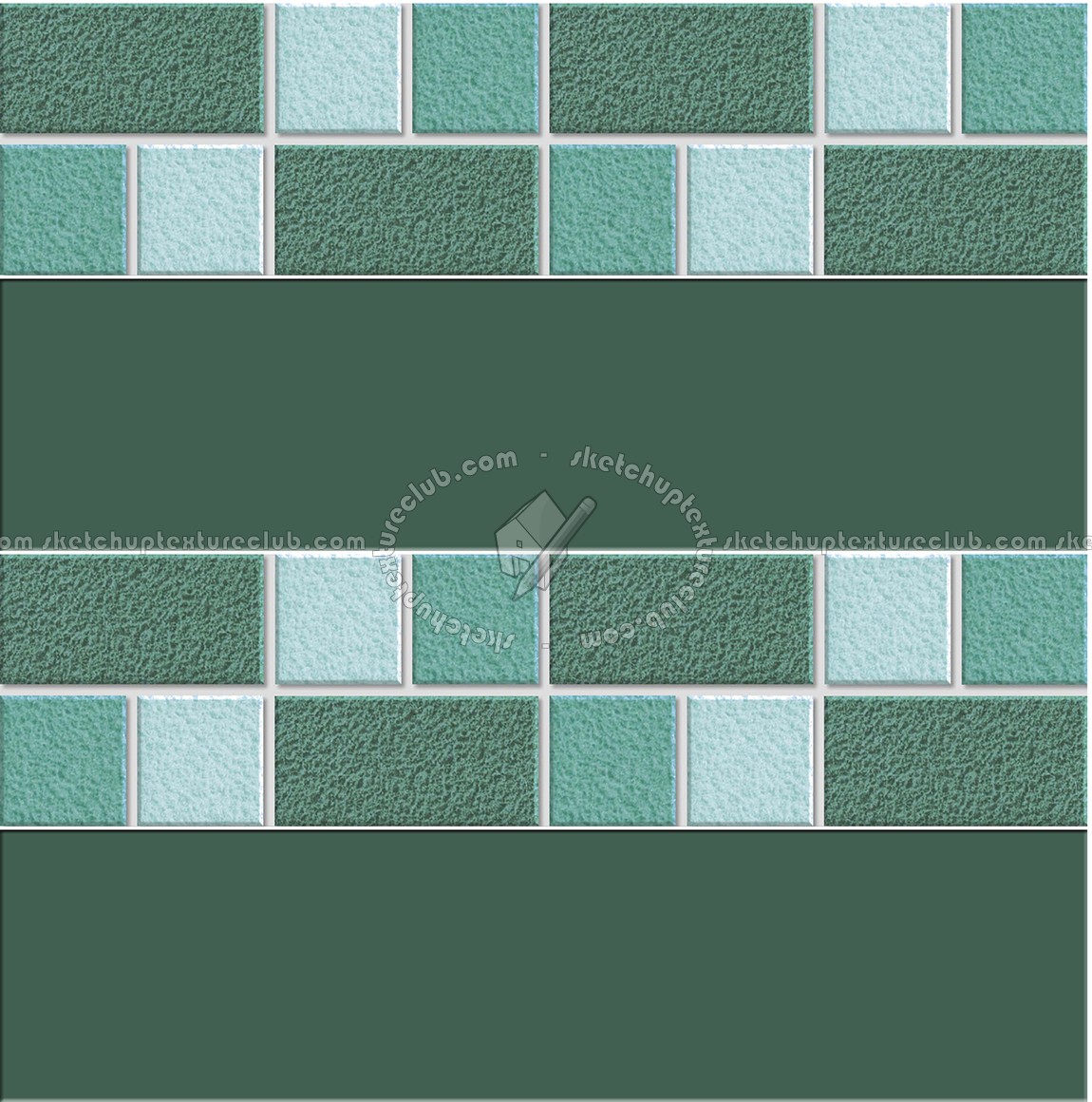 Textures   -   ARCHITECTURE   -   TILES INTERIOR   -   Mosaico   -   Mixed format  - Mosaico mixed size tiles texture seamless 15589 (seamless)