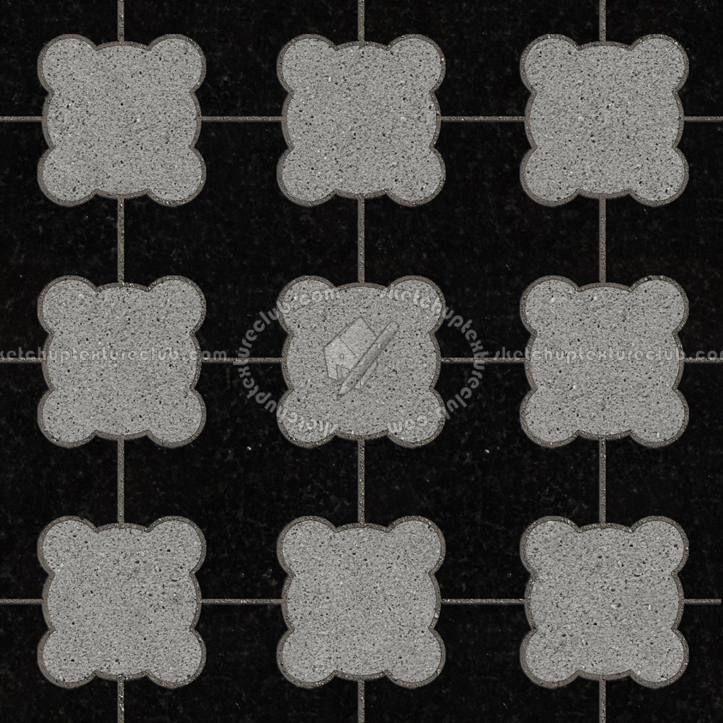 Textures   -   ARCHITECTURE   -   PAVING OUTDOOR   -   Marble  - Black marble paving outdoor texture seamless 17827 (seamless)