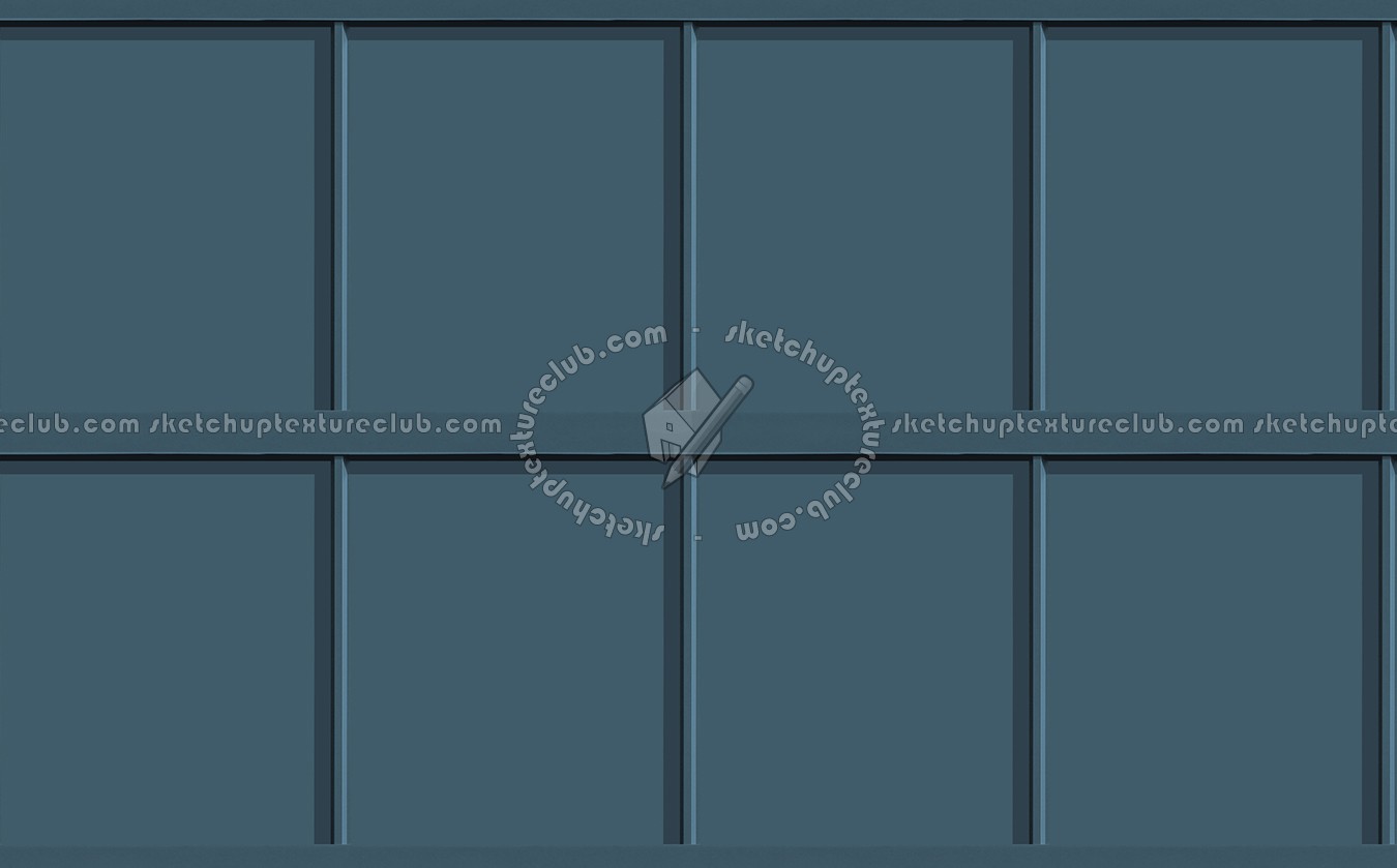 Textures   -   MATERIALS   -   METALS   -   Facades claddings  - Light blue metal facade cladding texture seamless 10156 (seamless)