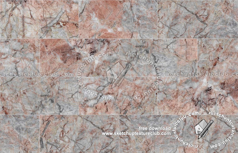 Textures   -   ARCHITECTURE   -   TILES INTERIOR   -   Marble tiles   -   Grey  - Peach blossom carnian gray marble floor texture seamless 19121 (seamless)