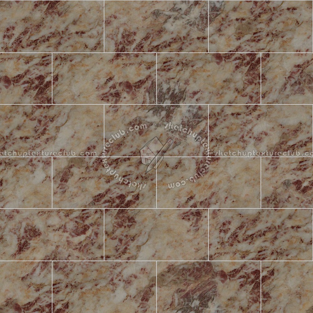 Textures   -   ARCHITECTURE   -   TILES INTERIOR   -   Marble tiles   -   Pink  - Peralba medium pink floor marble tile texture seamless 14558 (seamless)