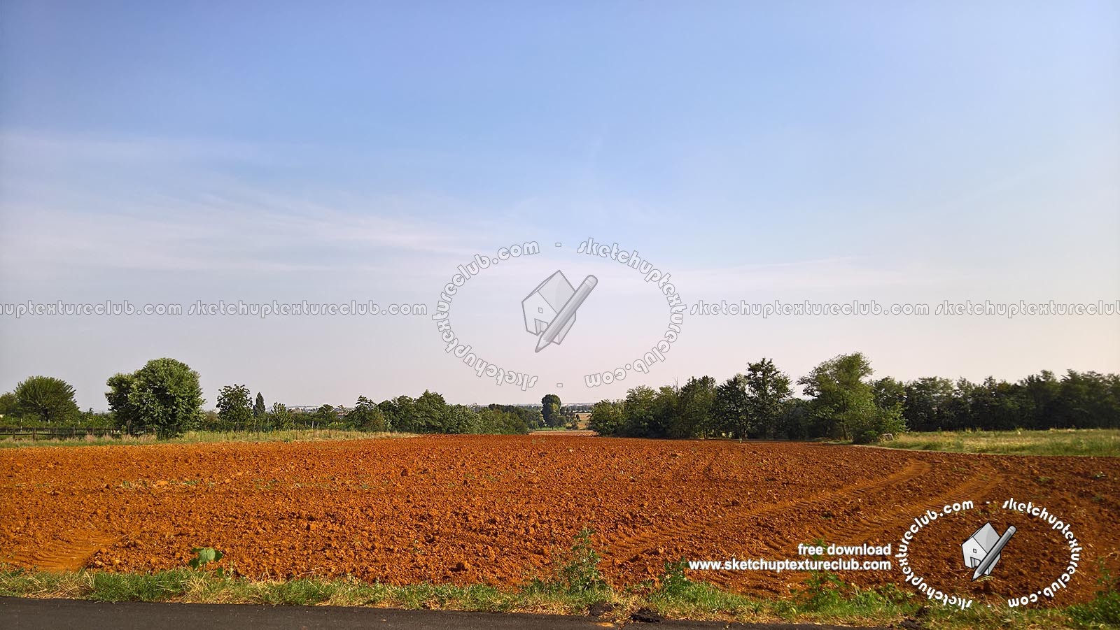 Textures   -   BACKGROUNDS & LANDSCAPES   -   NATURE   -   Countrysides & Hills  - Red land countrysides landscape texture 17980