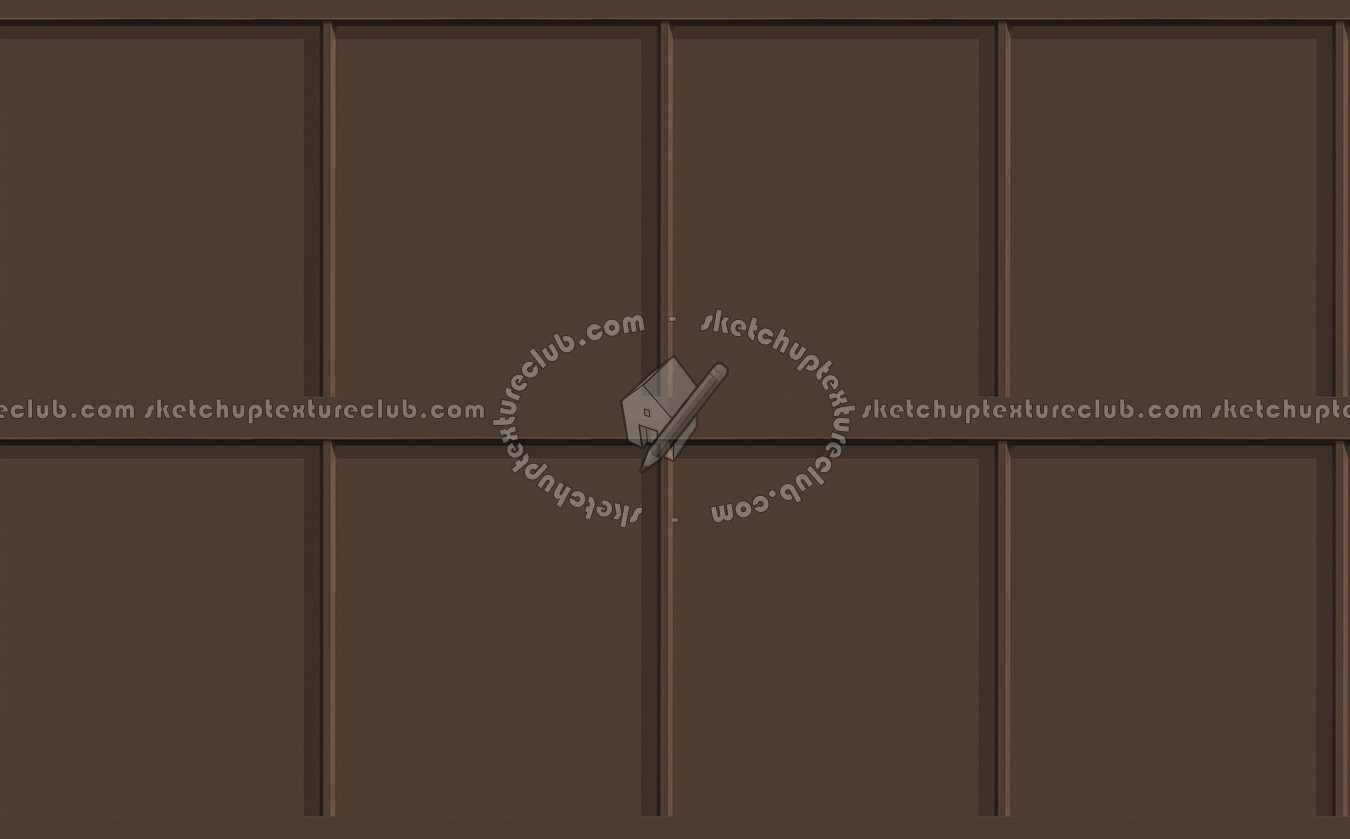 Textures   -   MATERIALS   -   METALS   -   Facades claddings  - Brown metal facade cladding texture seamless 10159 (seamless)