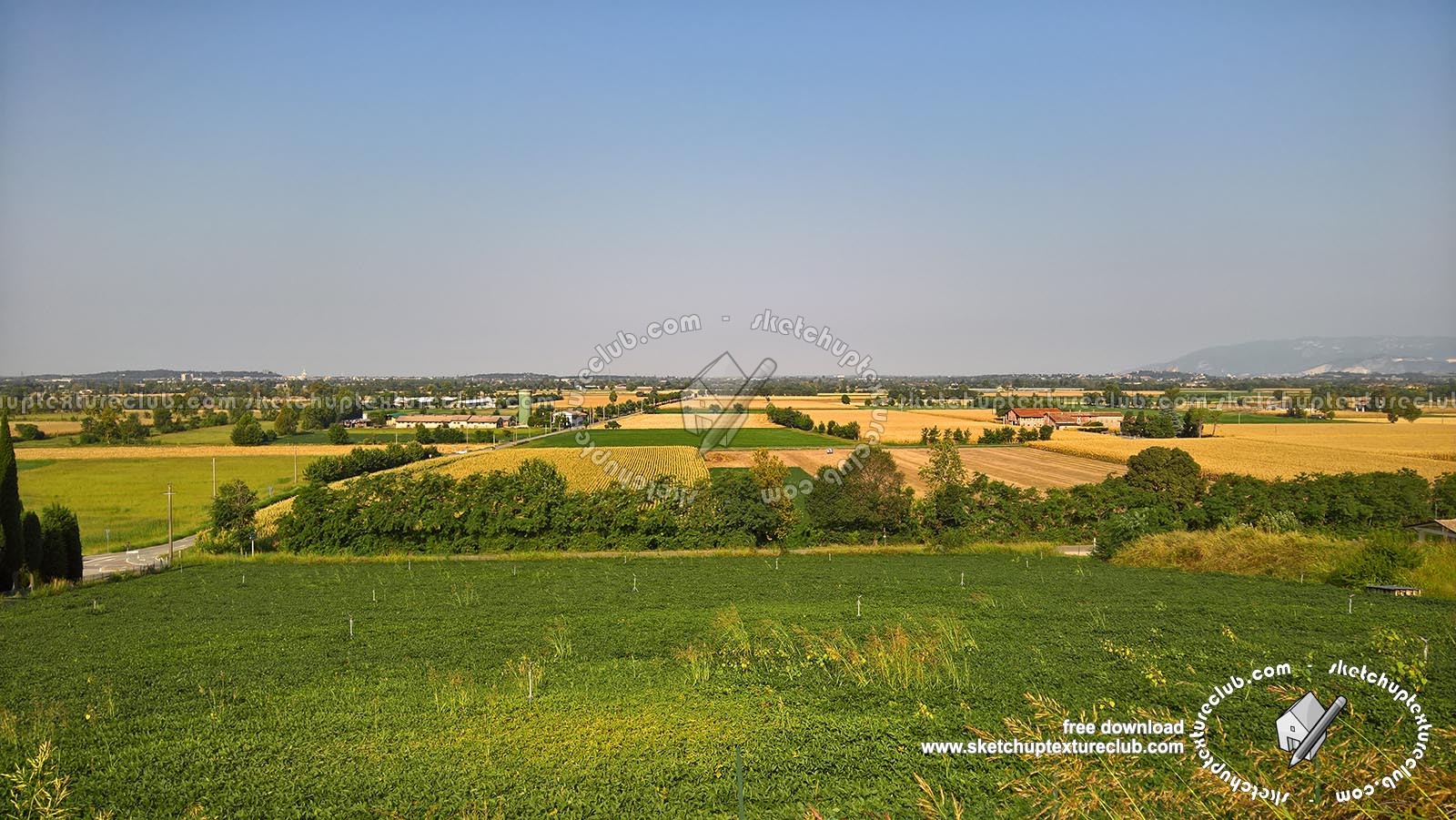 Textures   -   BACKGROUNDS &amp; LANDSCAPES   -   NATURE   -   Countrysides &amp; Hills  - Countrysides landscape texture 17982