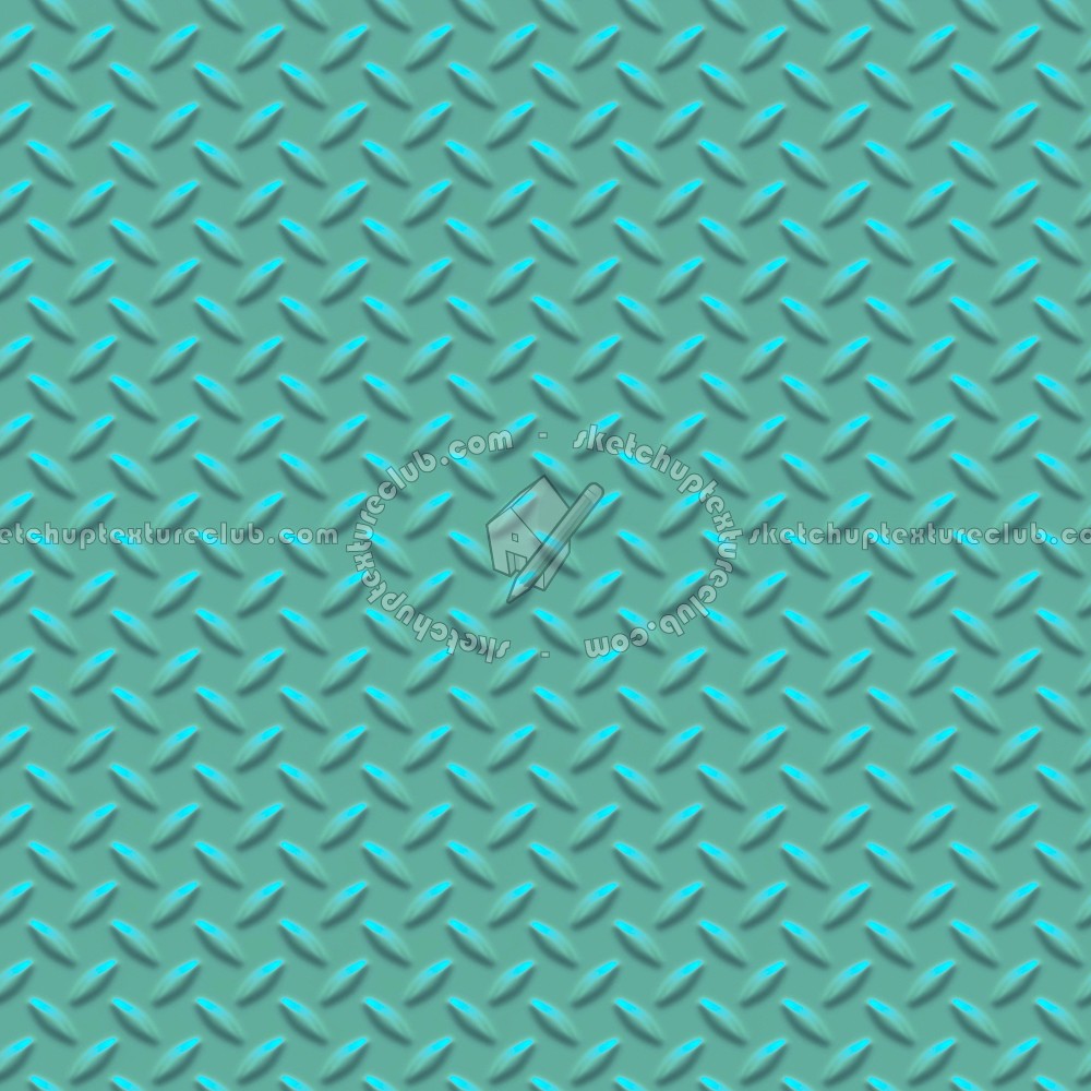 Textures   -   MATERIALS   -   METALS   -   Plates  - Turquoise painted metal plate texture seamless 10633 (seamless)