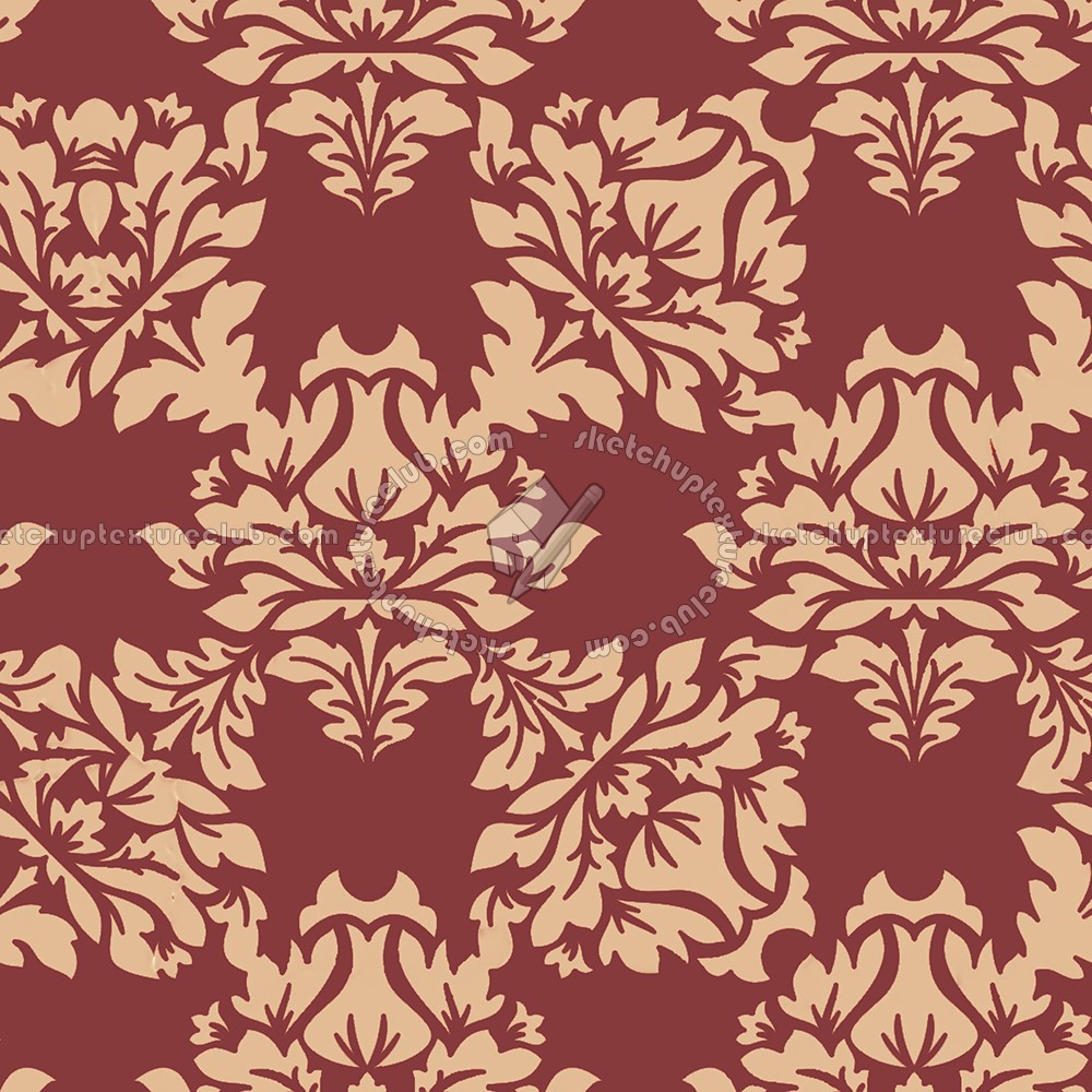 Textures   -   MATERIALS   -   WALLPAPER   -   Damask  - Damask wallpaper texture seamless 10958 (seamless)