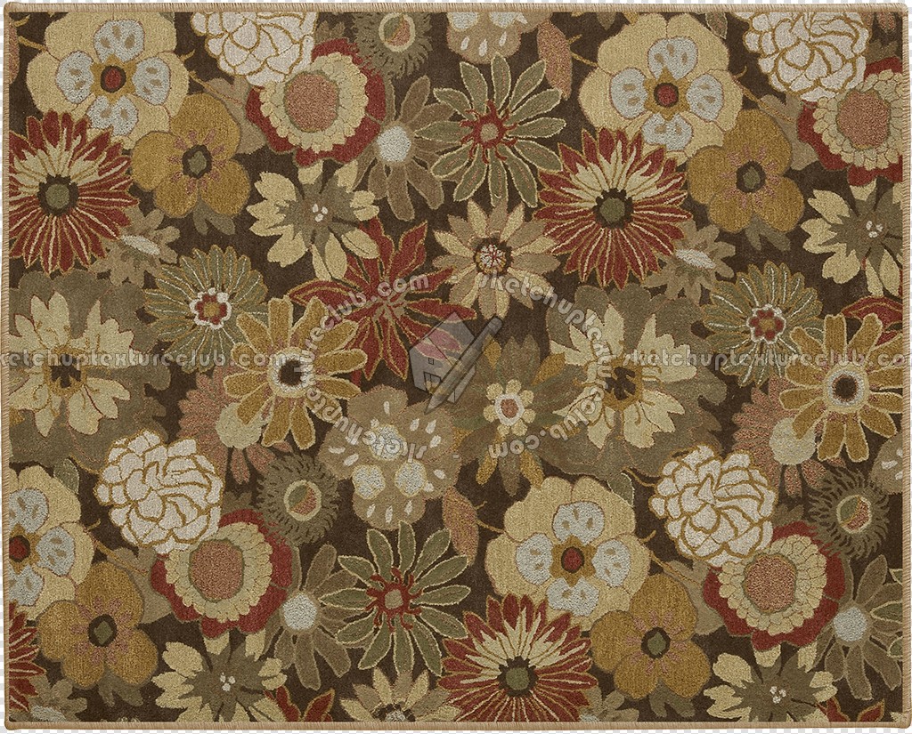 Textures   -   MATERIALS   -   RUGS   -   Patterned rugs  - Patterned rug texture 19881