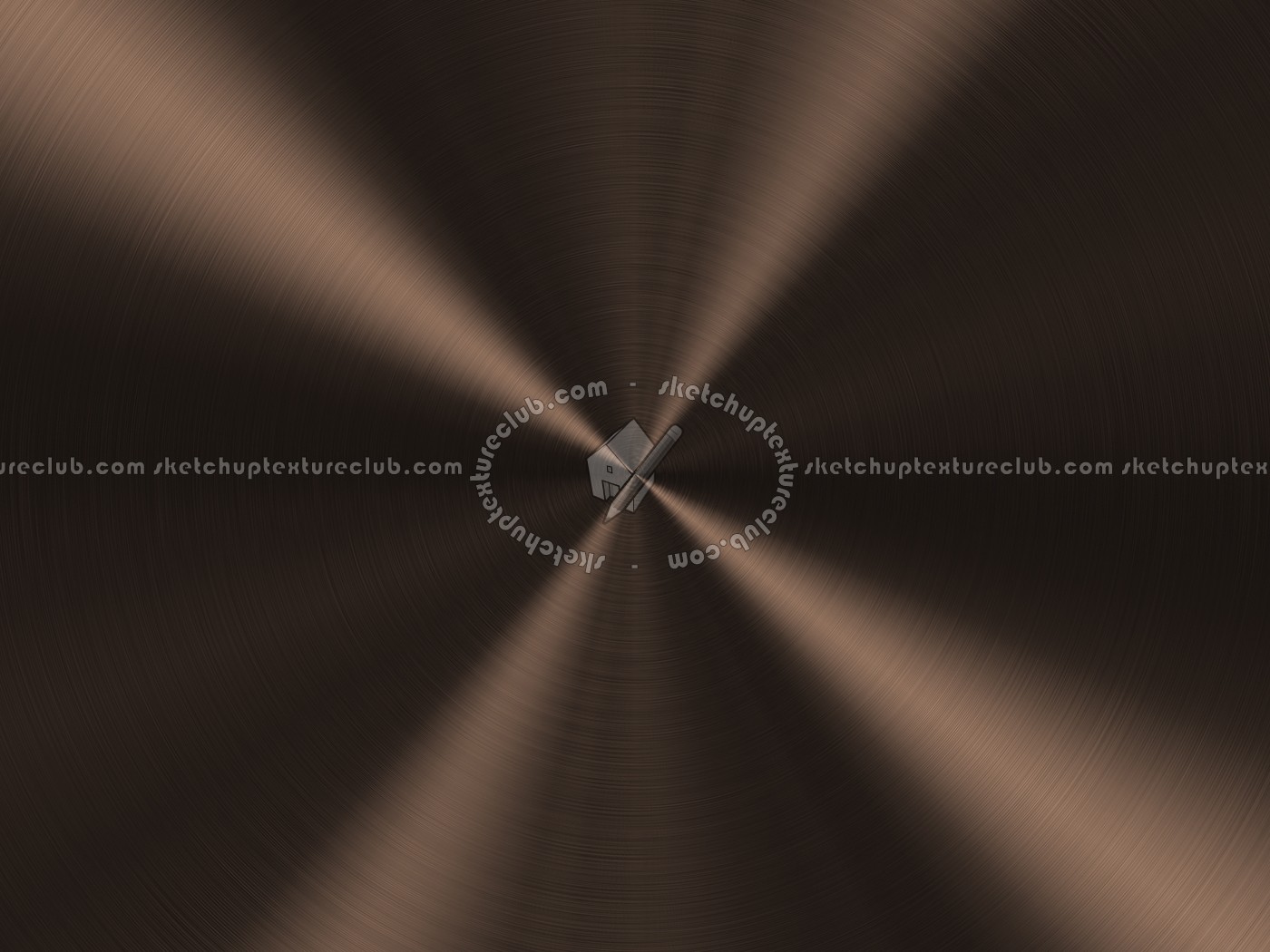 Textures   -   MATERIALS   -   METALS   -   Brushed metals  - Bronze radial brushed metal texture 09867