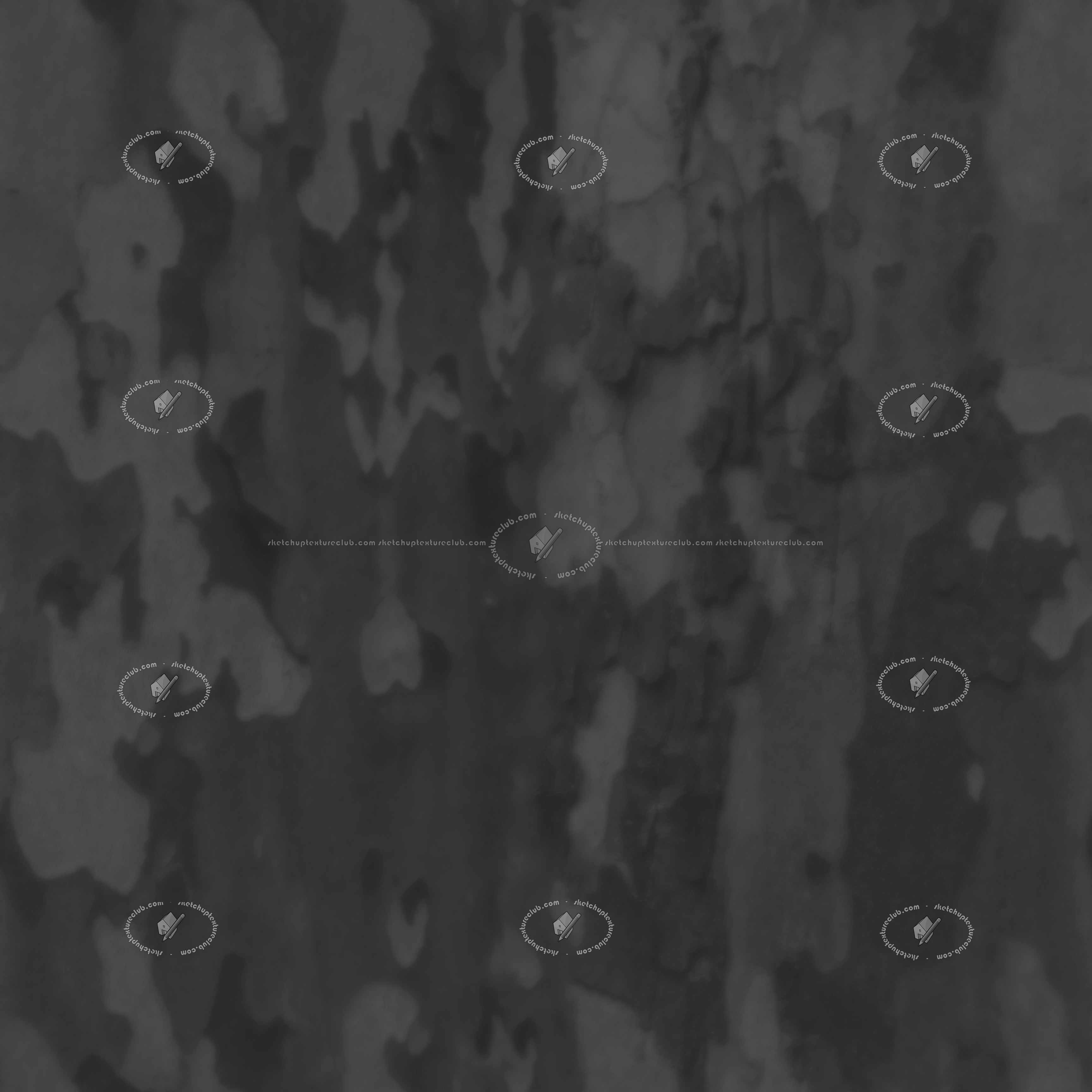 Textures   -   NATURE ELEMENTS   -   BARK  - Platanus bark texture semaless 21245 - Displacement