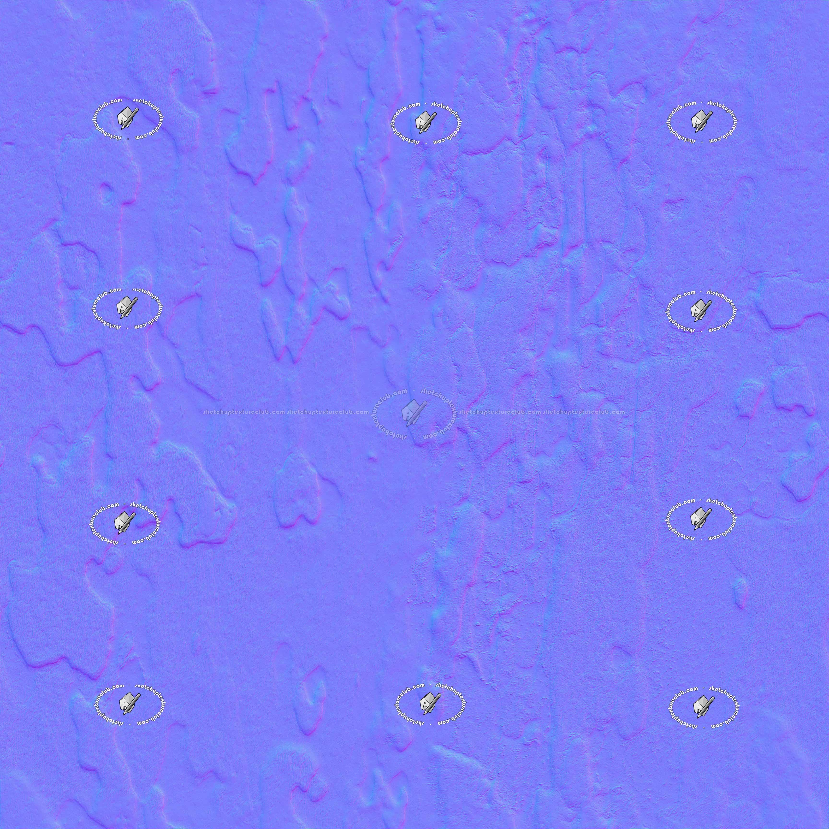 Textures   -   NATURE ELEMENTS   -   BARK  - Platanus bark texture semaless 21245 - Normal