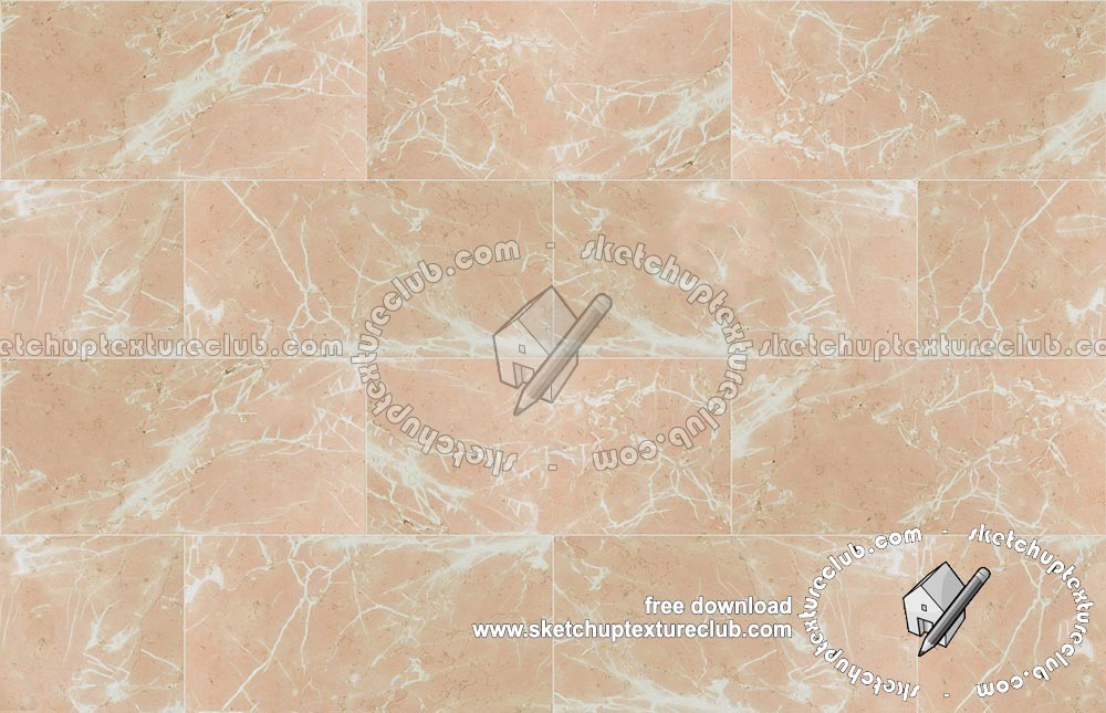 Textures   -   ARCHITECTURE   -   TILES INTERIOR   -   Marble tiles   -   Pink  - Coral pink floor marble texture seamless 19131 (seamless)