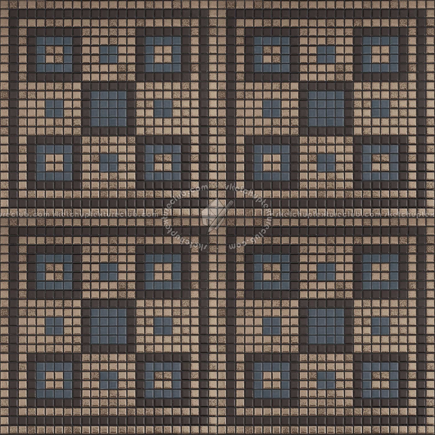 Textures   -   ARCHITECTURE   -   TILES INTERIOR   -   Mosaico   -   Classic format   -   Patterned  - Mosaico patterned tiles texture seamless 15092 (seamless)