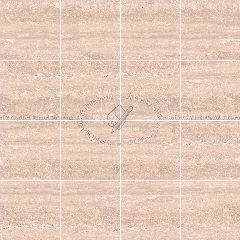 Textures   -   ARCHITECTURE   -   TILES INTERIOR   -   Marble tiles   -   Travertine  - Roman travertine floor tile texture seamless 14726 (seamless)