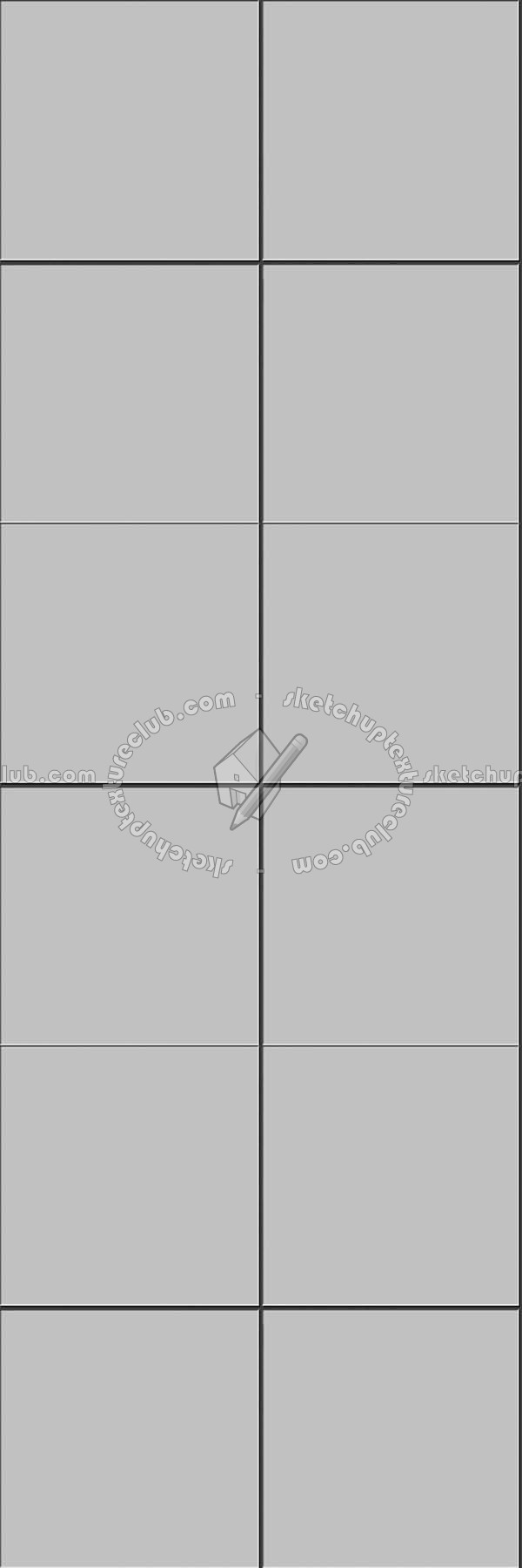 Textures   -   ARCHITECTURE   -   TILES INTERIOR   -   Ornate tiles   -   Floral tiles  - Ceramic floral tiles texture seamless 19229 - Bump